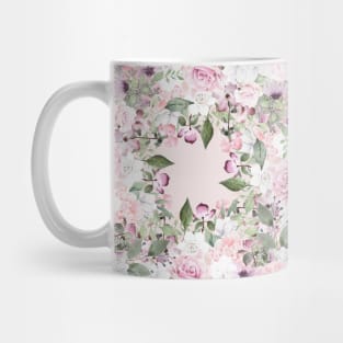 Floral Pretty Victorian Illustration Design Mug